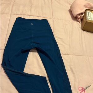 lululemon athletica Teal Athletic Shorts